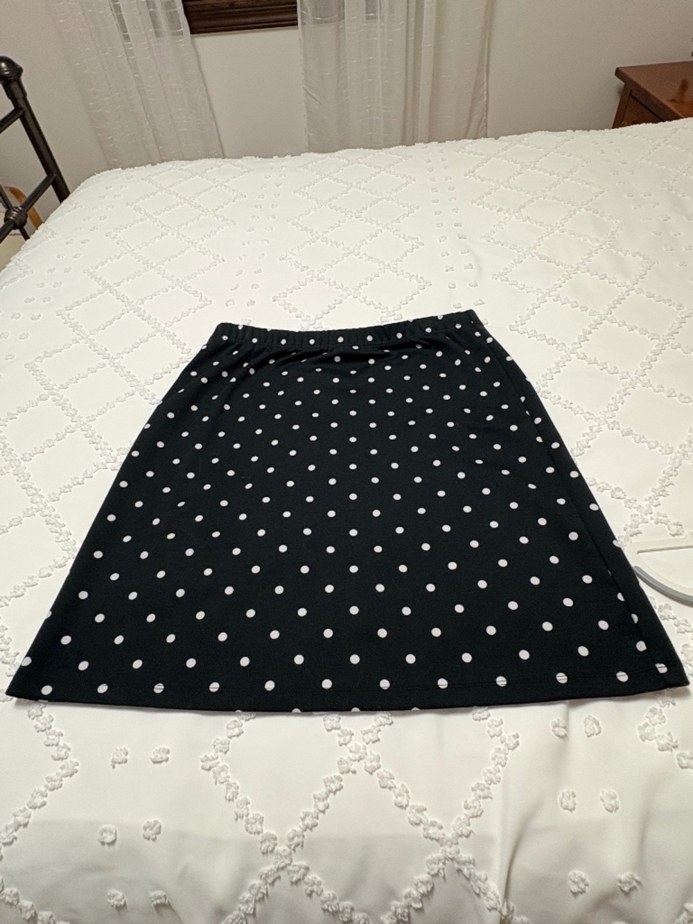 Talbots polka dot skirt